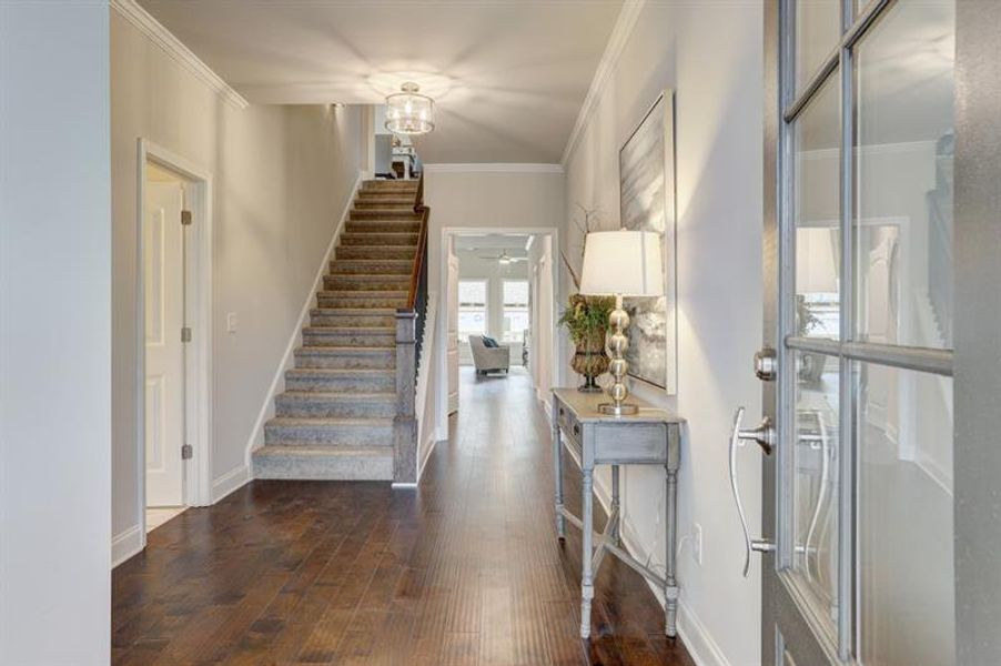 Furnished interior view inside a new home in Terraces at Paravel, Acworth (Image 7).