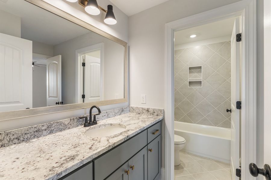 Representative furnished interior of a home built from the Webster - Vanguard Collection by Mungo Homes in Parris Meadows, Chesnee (Image 10).