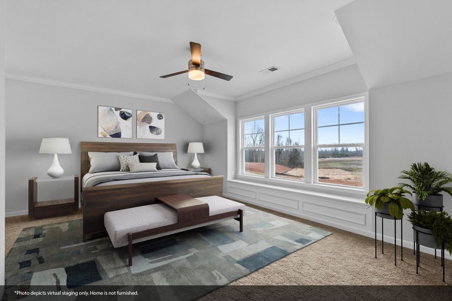 Furnished interior view inside a new home in Lilah Grove, Summerfield (Image 10).