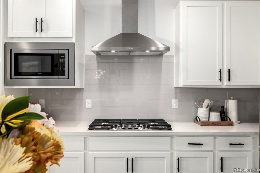 Close-up of interior finishes inside a home in , Littleton (Image 19).