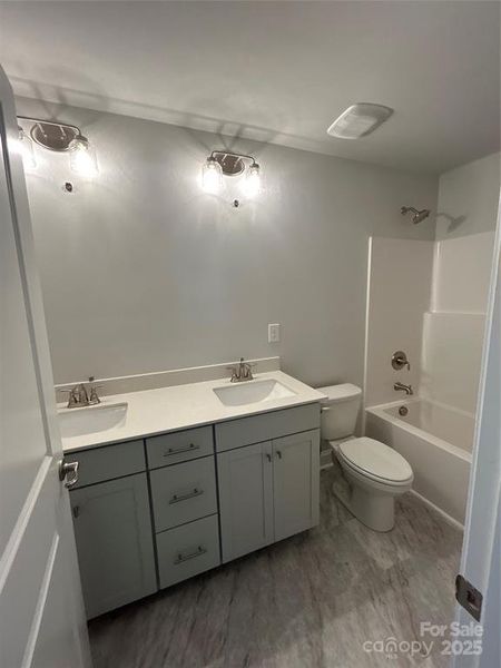 Furnished interior view inside a new home in Crystal Village, Albemarle (Image 7). Furnished interior view inside a new home in Crystal Village, Albemarle (Image 7).