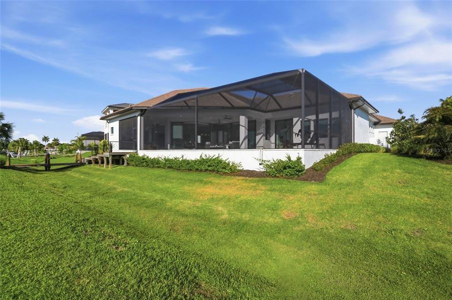 Exterior details and patio area of a home in , Parrish (Image 36).