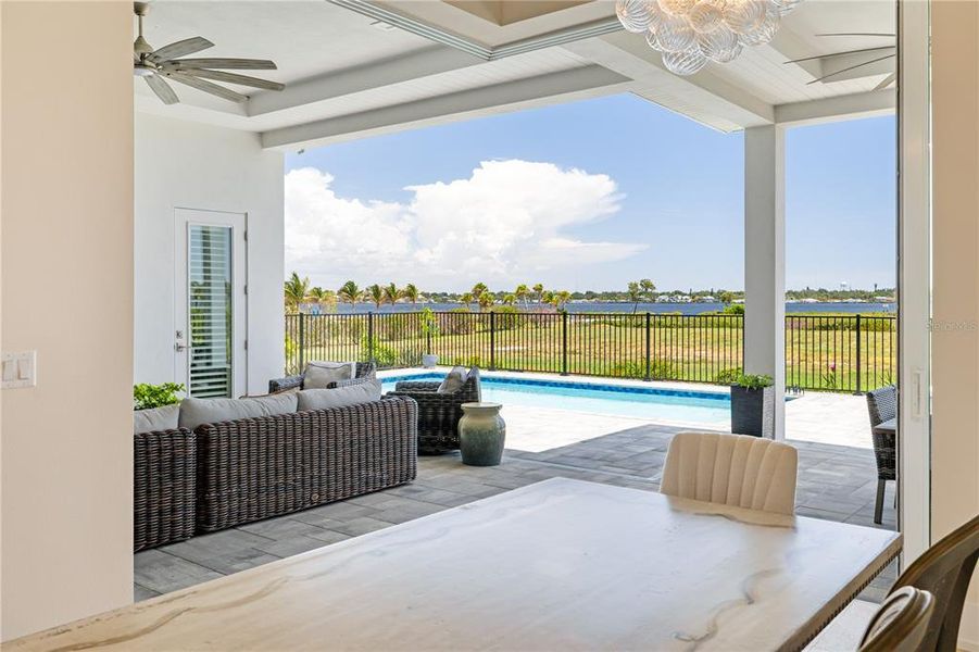 Exterior details and patio area of a home in , Palmetto (Image 30).
