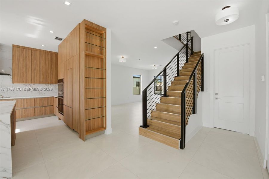 Furnished interior view inside a new home in , Miami (Image 12).