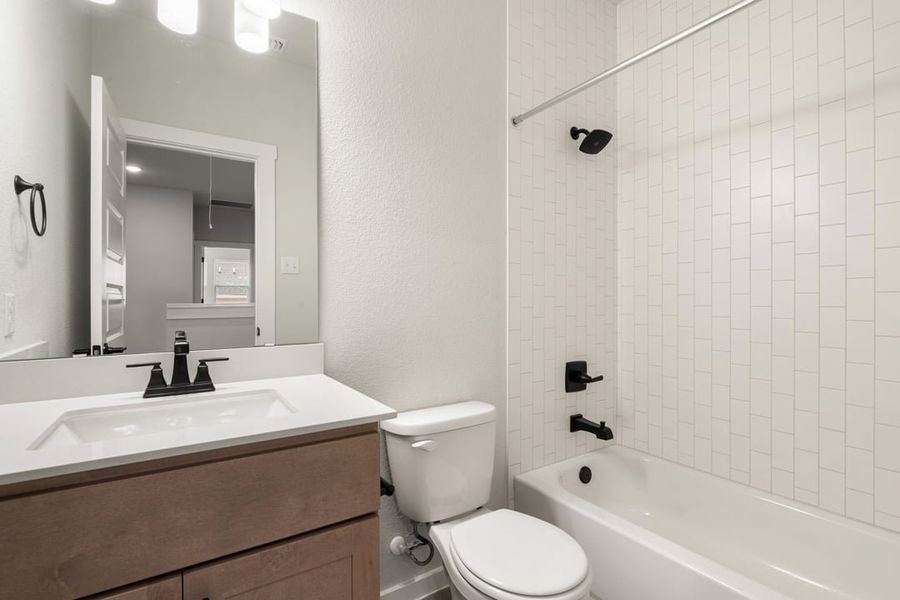 Furnished interior view inside a new home in Union Collection at Park Central, Georgetown (Image 17).