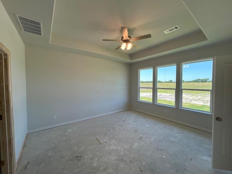 In-progress construction of a new home in Terra Escalante, Blue Ridge, TX (Image 11).