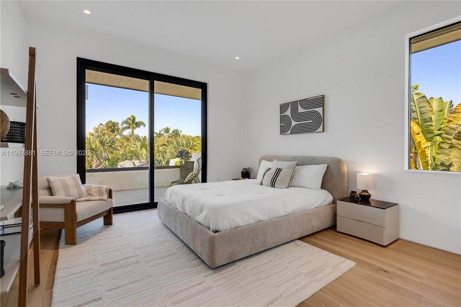 Furnished interior view inside a new home in , Miami (Image 62).