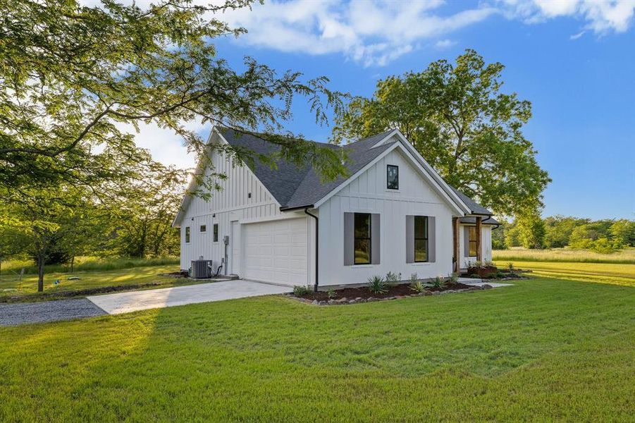 Exterior details and patio area of a home in , Ladonia (Image 4). Exterior details and patio area of a home in , Ladonia (Image 4).
