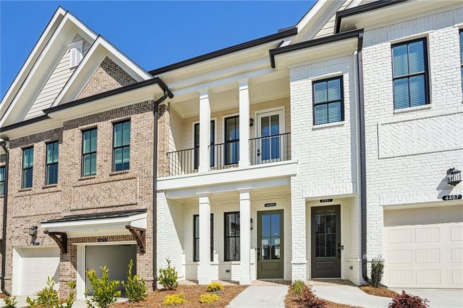 Exterior details and patio area of a home in , Peachtree Corners (Image 4).