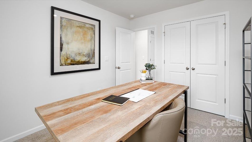 Furnished interior view inside a new home in Fergus Crossing, York (Image 21). Furnished interior view inside a new home in Fergus Crossing, York (Image 21).