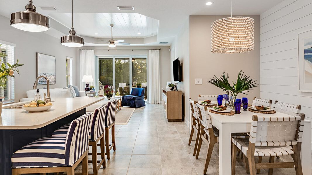Furnished interior view inside a new home in Palmera, Venice (Image 10).
