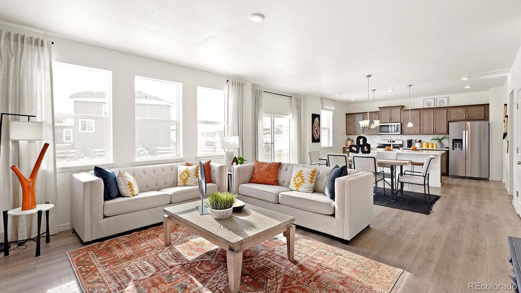 Furnished interior view inside a new home in Brighton Crossing, Brighton (Image 23).