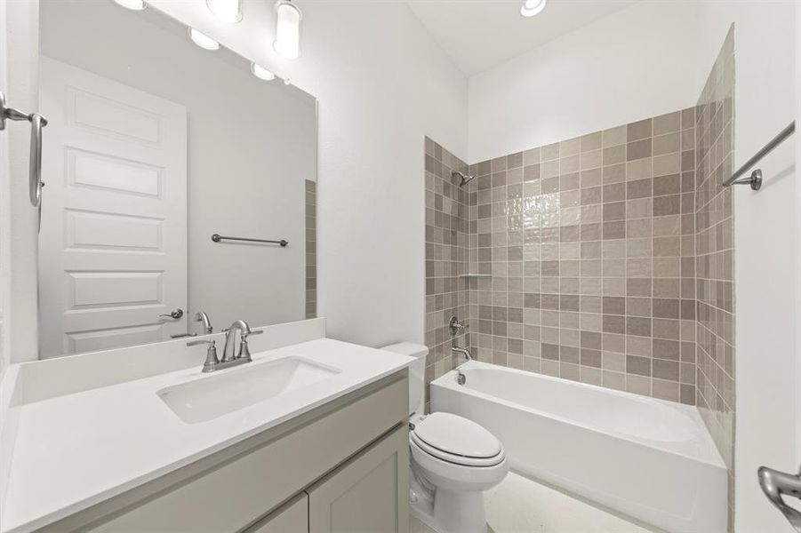 Furnished interior view inside a new home in Brookshire at Legacy Hills, Celina (Image 11).