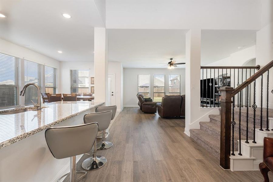 Furnished interior view inside a new home in , Ponder (Image 8). Furnished interior view inside a new home in , Ponder (Image 8).