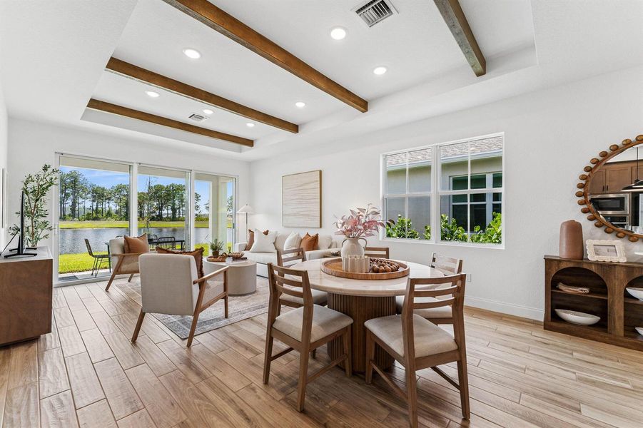 Dining Area & Great Room Dining Area & Great Room