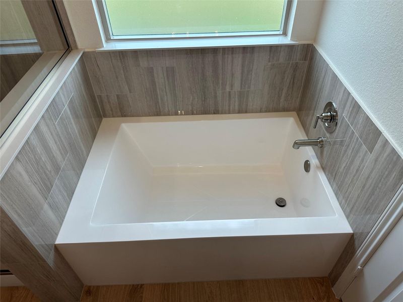 Furnished interior view inside a new home in Salerno - Classic Collection, Round Rock (Image 11). Furnished interior view inside a new home in Salerno - Classic Collection, Round Rock (Image 11).