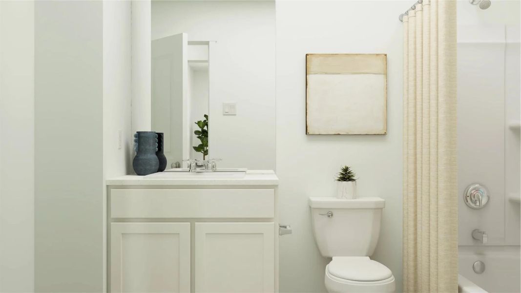 Furnished interior view inside a new home in Crosby Farms, Crosby (Image 15). Furnished interior view inside a new home in Crosby Farms, Crosby (Image 15).