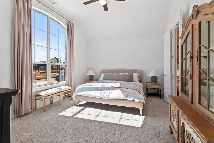 Furnished interior view inside a new home in Pecan Square, Northlake (Image 16).