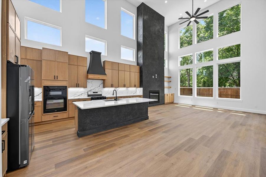 Furnished interior view inside a new home in , Dallas (Image 7).