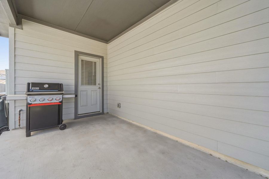 View of patio / terrace featuring grilling area