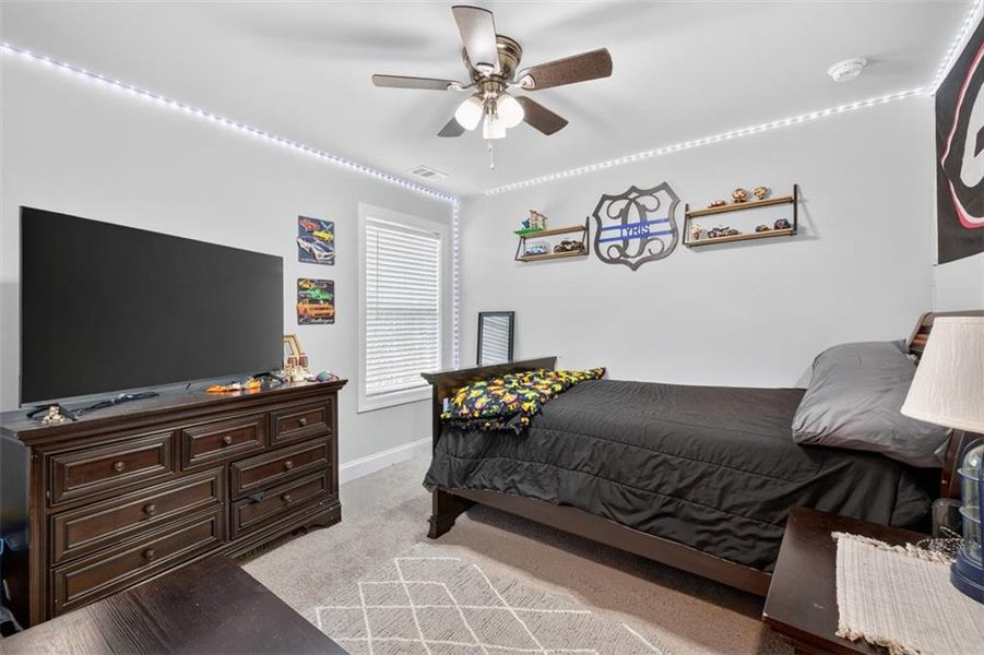 Furnished interior view inside a new home in Calgary Downs, Winder (Image 32). Furnished interior view inside a new home in Calgary Downs, Winder (Image 32).