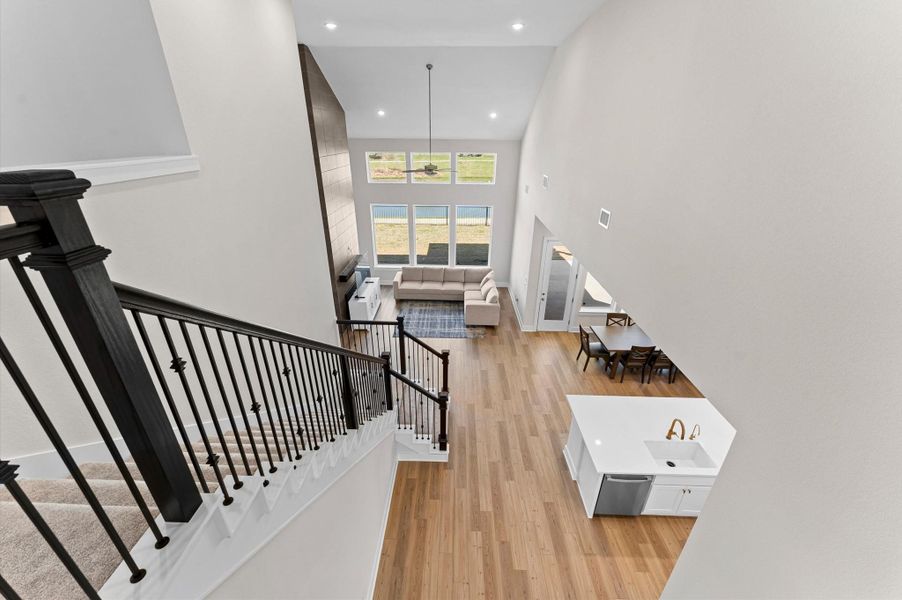 Furnished interior view inside a new home in Cross Creek Ranch, Fulshear (Image 14).