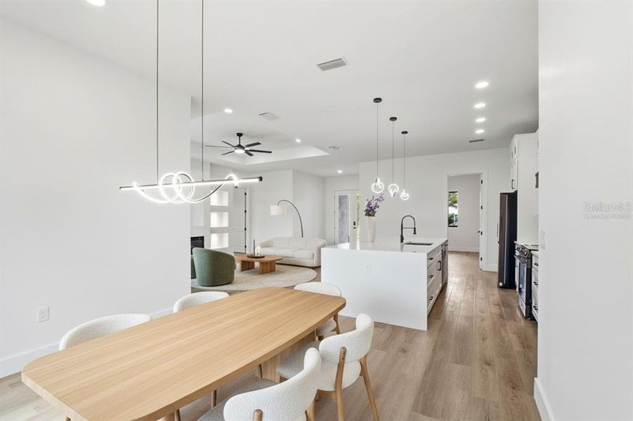 Furnished interior view inside a new home in , North Port (Image 14).