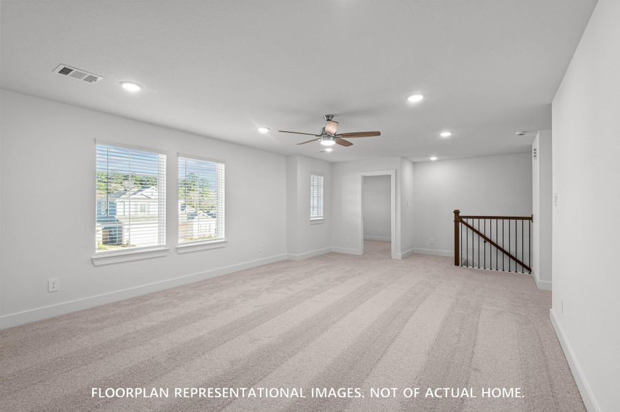 Spacious, unfurnished interior of a new home in Magnolia Ridge, Magnolia (Image 20).