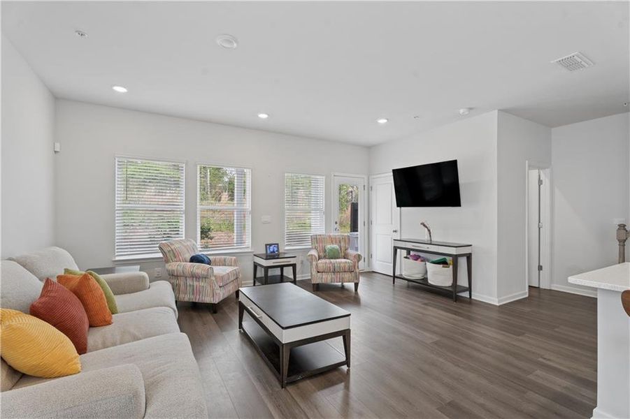 Furnished interior view inside a new home in , Smyrna (Image 8).