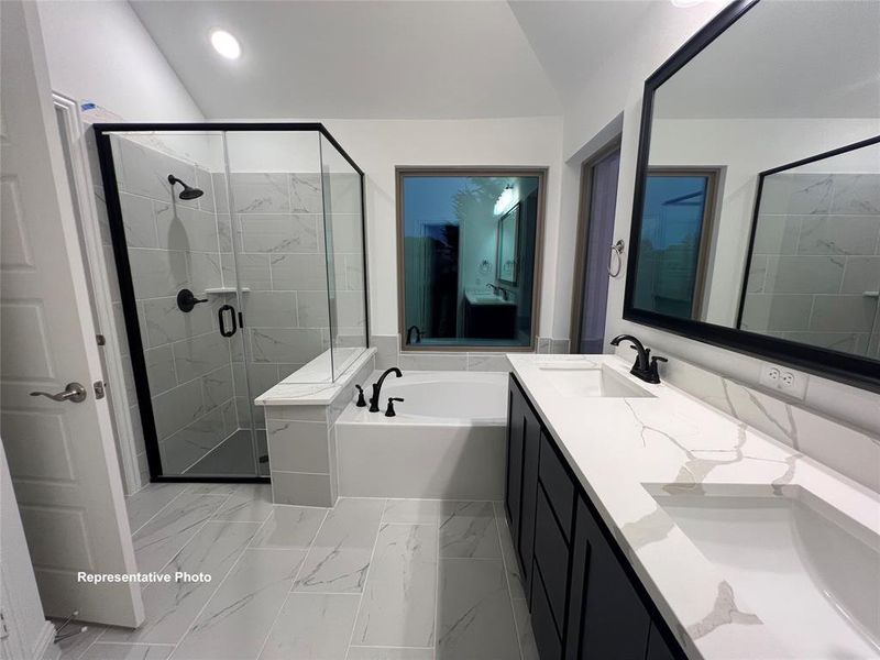 Furnished interior view inside a new home in , Boyd (Image 3).