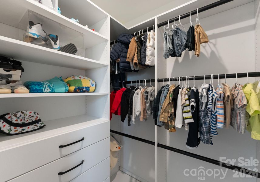 Bedroom #4 Custom Closet