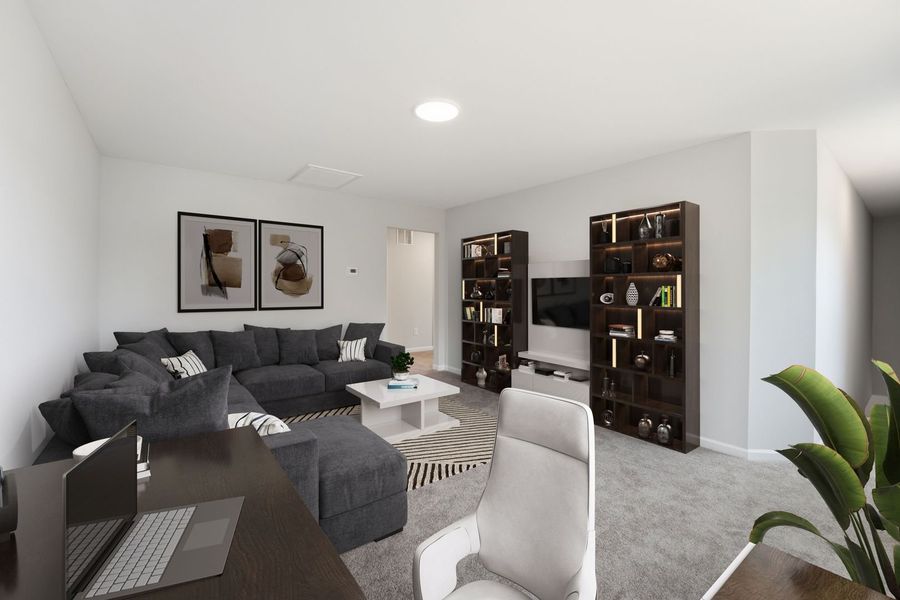 Furnished interior view inside a new home in Bell Meadows, Winnabow (Image 20).