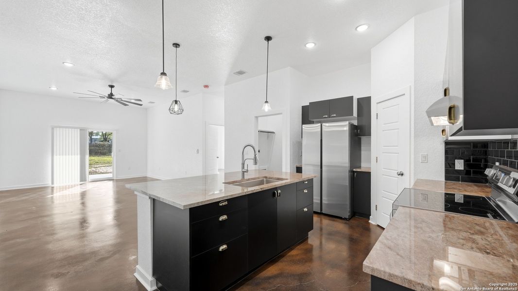 Furnished interior view inside a new home in , Elmendorf (Image 15).