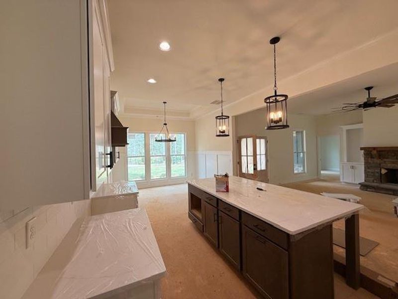 Furnished interior view inside a new home in , Temple (Image 6).