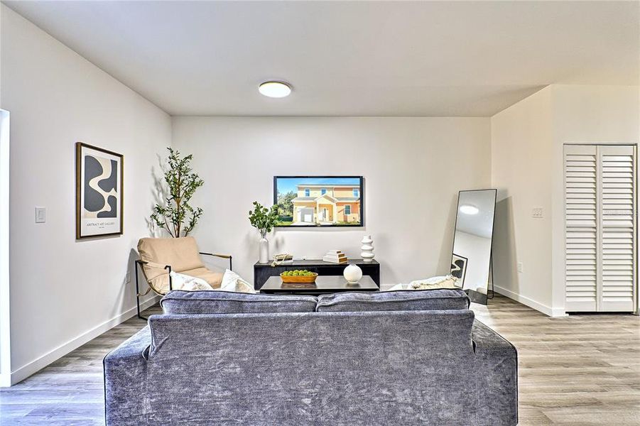 Furnished interior view inside a new home in , Gainesville (Image 9).