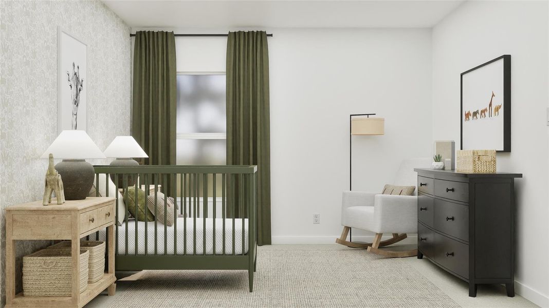 Furnished interior view inside a new home in Cotton Brook, Hutto (Image 10).