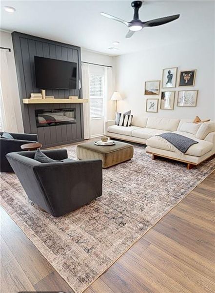 Furnished interior view inside a new home in , Social Circle (Image 8).