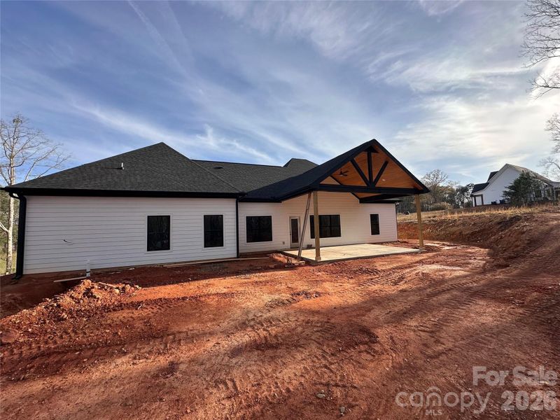 In-progress construction of a new home in , Stanfield, NC (Image 5).