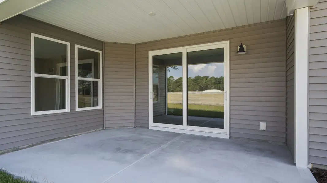 Representative exterior details of a home built from the The Oceanside by Chesapeake Homes in Bridgewater - Shorehaven Village, Little River (Image 3).