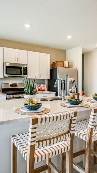 Furnished interior view inside a new home in Waterstone, Groveland (Image 14).
