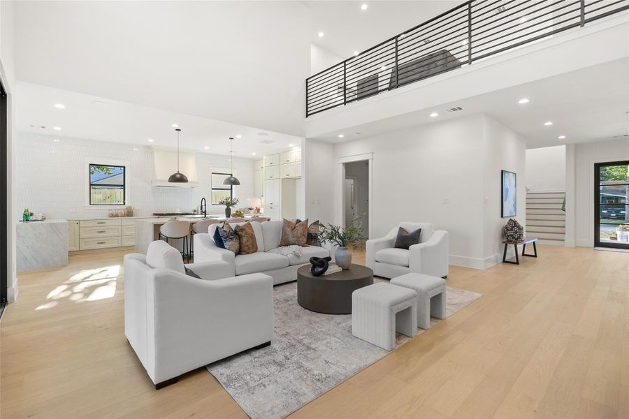 Furnished interior view inside a new home in , Houston (Image 15).