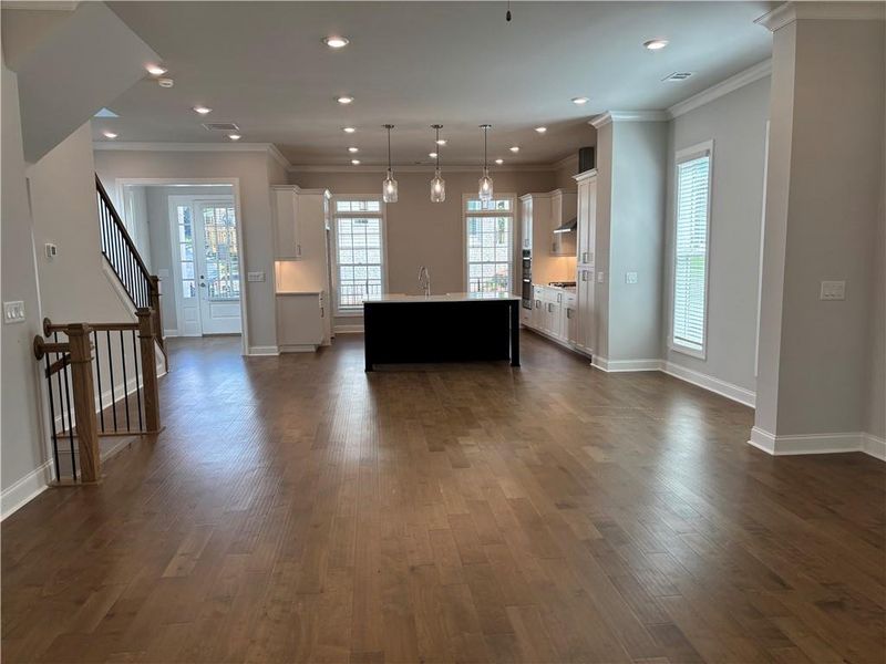 Spacious, unfurnished interior of a new home in Brackley Single Family, Cumming (Image 50).