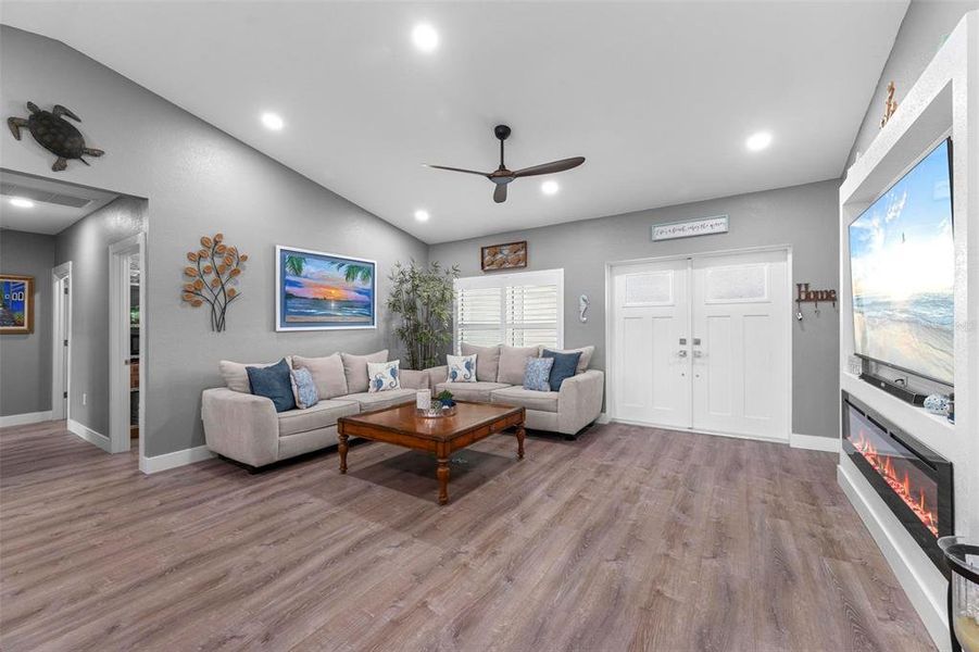 Furnished interior view inside a new home in , Port Charlotte (Image 6). Furnished interior view inside a new home in , Port Charlotte (Image 6).