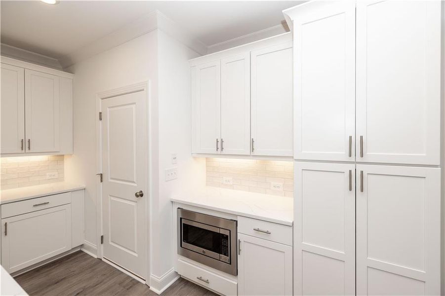 Furnished interior view inside a new home in Millcroft Townhomes, Buford (Image 15).