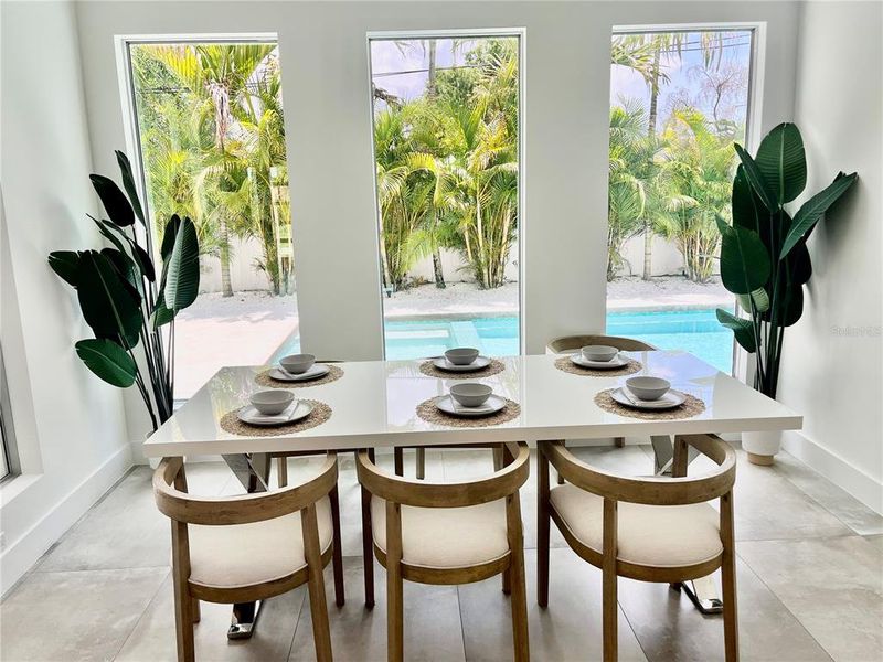 Furnished interior view inside a new home in , Sarasota (Image 18).