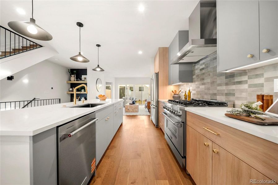 Furnished interior view inside a new home in , Denver (Image 35). Furnished interior view inside a new home in , Denver (Image 35).