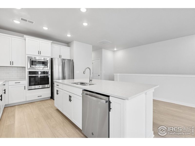 Furnished interior view inside a new home in , Loveland (Image 13).