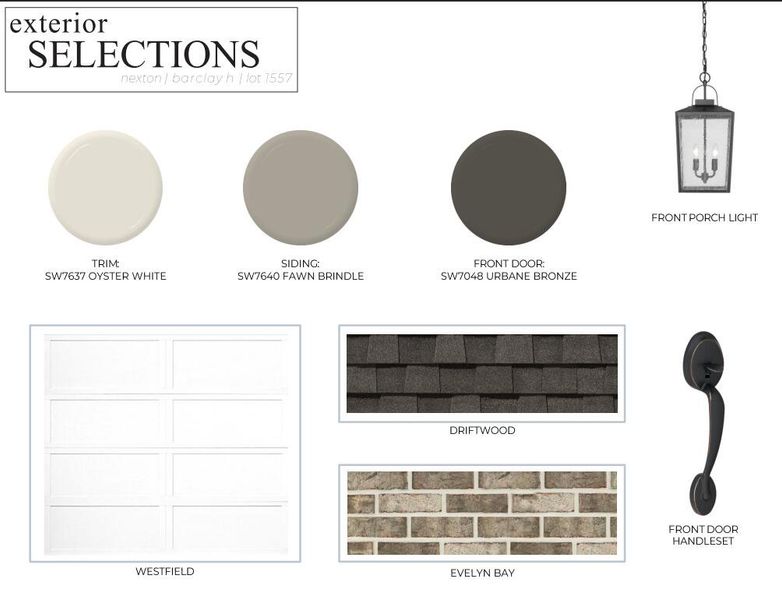 Sample of building materials used in homes in , Summerville (Image 4).