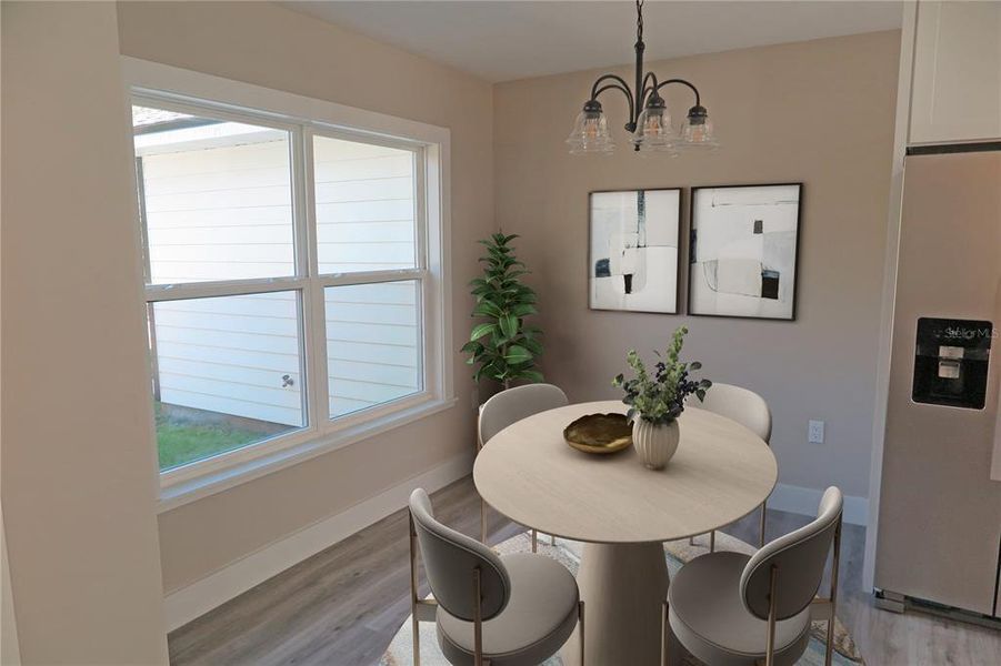 Furnished interior view inside a new home in , Hawthorne (Image 4). Furnished interior view inside a new home in , Hawthorne (Image 4).