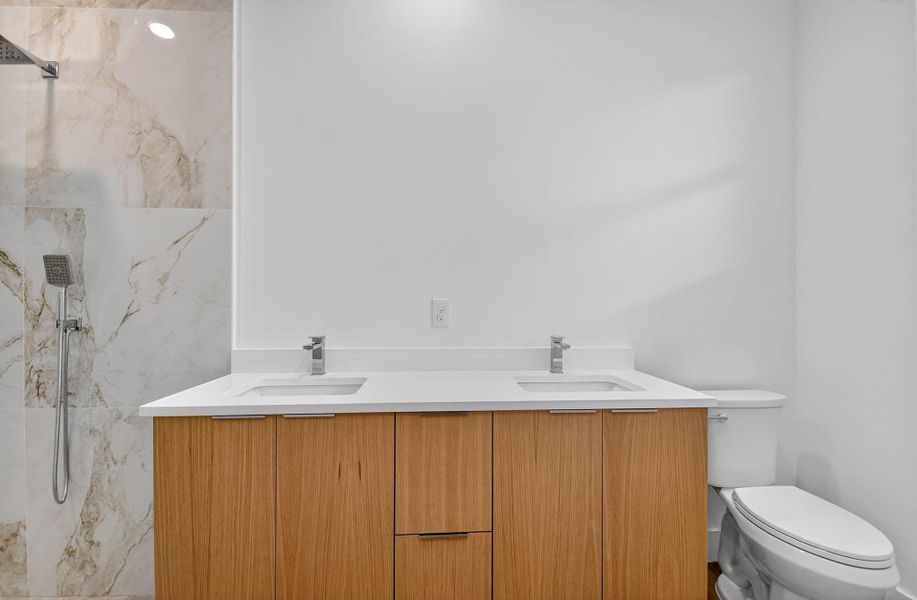 Furnished interior view inside a new home in , Jupiter (Image 15).